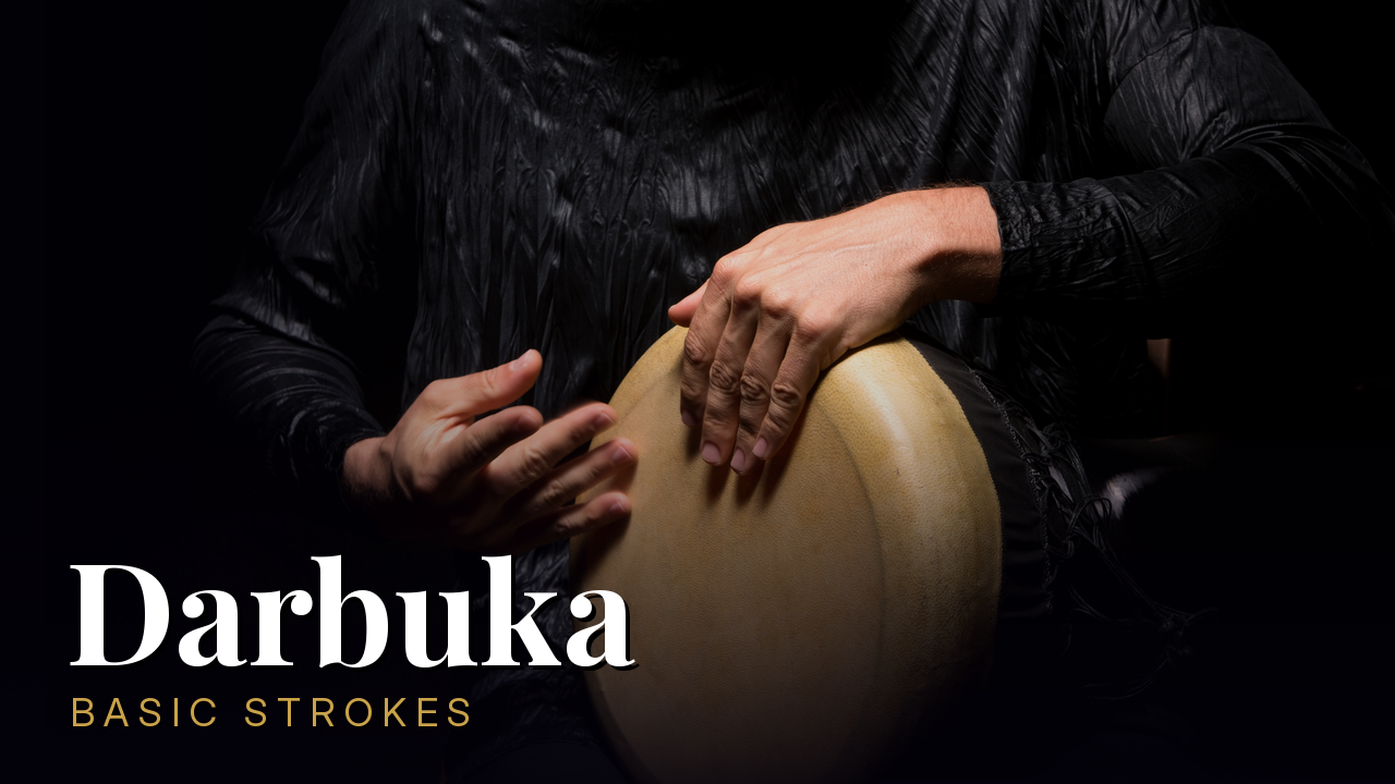 Darbuka — basic strokes